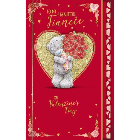Beautiful Fiancee Handmade Me to You Bear Valentine's Day Card £4.99